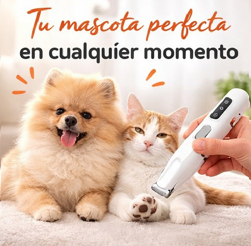 Recortadora PawTrim™ Pro, el cuidado que tu mascota merece, sin estrés y desde casa