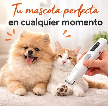 Recortadora PawTrim™ Pro, el cuidado que tu mascota merece, sin estrés y desde casa